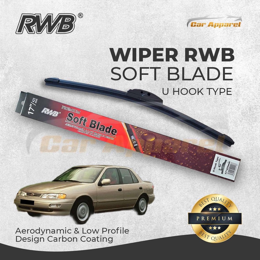 Wiper RWB Soft Timor Dohc Sohc Hybrid / Windshield Timor Dohc Sohc