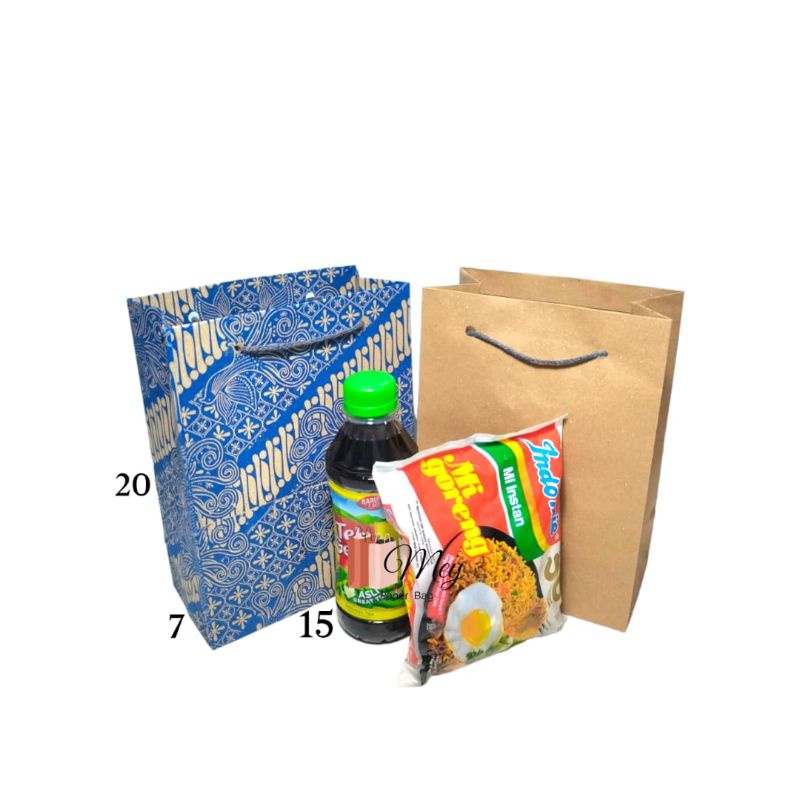 Jual Paper Bag Kecil 20x15 Polos & Motif Murah | Shopee Indonesia