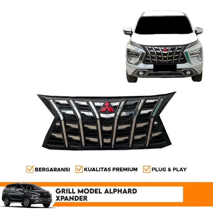 Grill Mobil Xpander 2022 Model Alphard Mewah Elegan