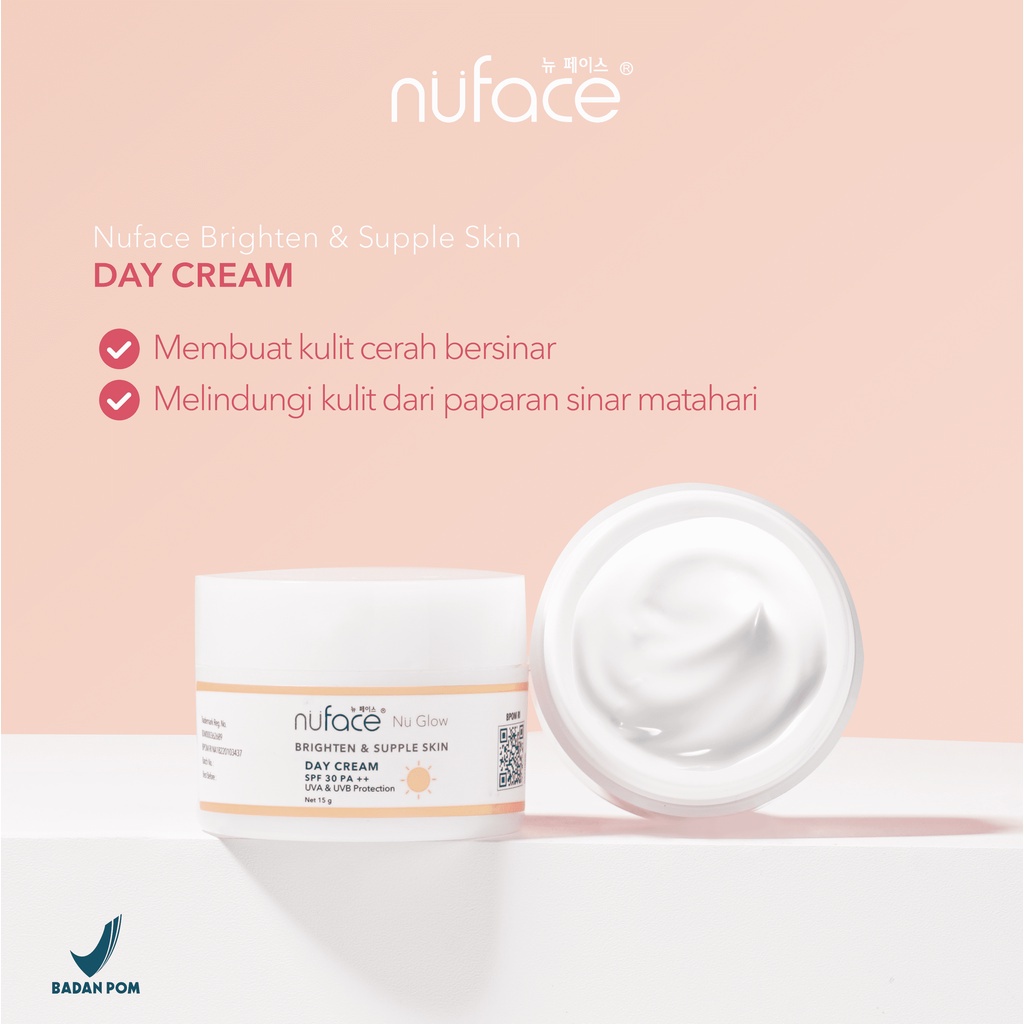 ★ BB ★ Nuface Nu Glow Brighthen &amp; Supple Skin - Hydralock &amp; Youthful - Acne Prone Care Day Cream - Night Cream - Night Gel