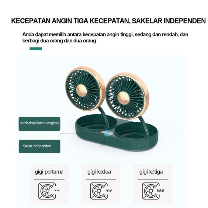 ZACRO kipas Angin mobil /kipas angin portable/kipas Mobil USB Plug