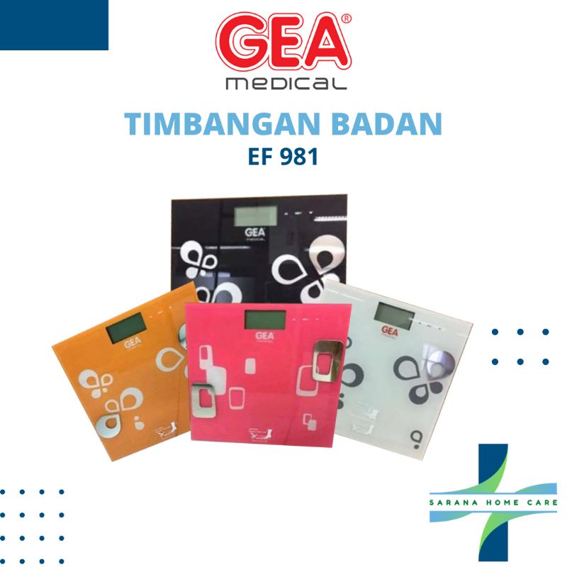 GEA Timbangan Badan EF-981/Timbangan digital/Weight Scale/Digital scale