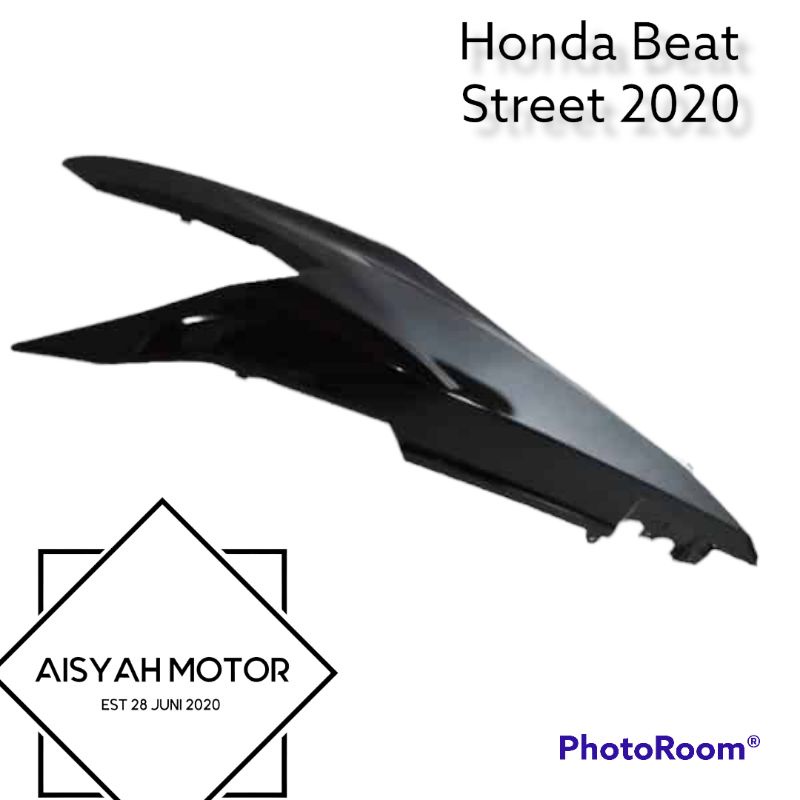 Bodi Halus Honda Beat Street Deluxe Warna Hitam Tahun 2020