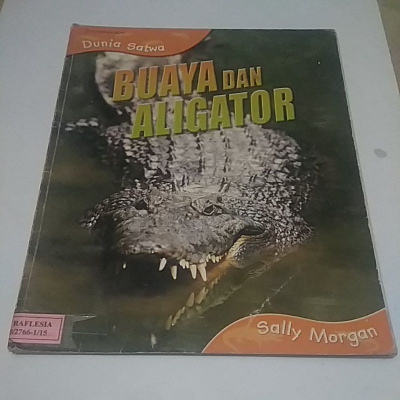 Jual Buku Dunia Satwa Buaya Dan Aligator Shopee Indonesia