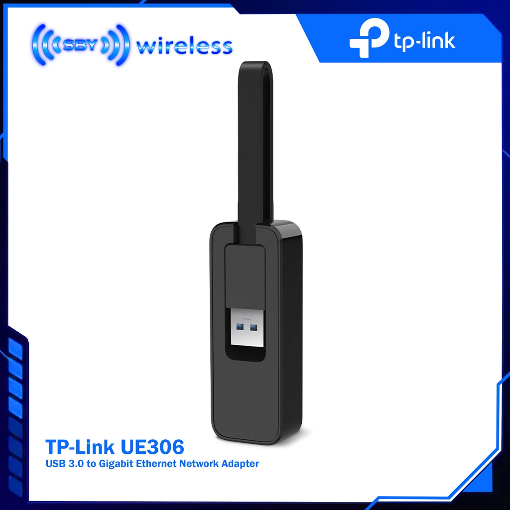 TPLINK  UE306 USB 3.0 to LAN Gigabit Ethernet Network Adapter TP-LINK