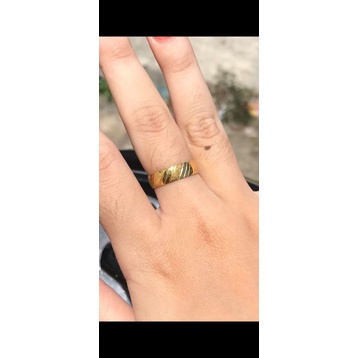 Cincin Emas Lapis tok 999