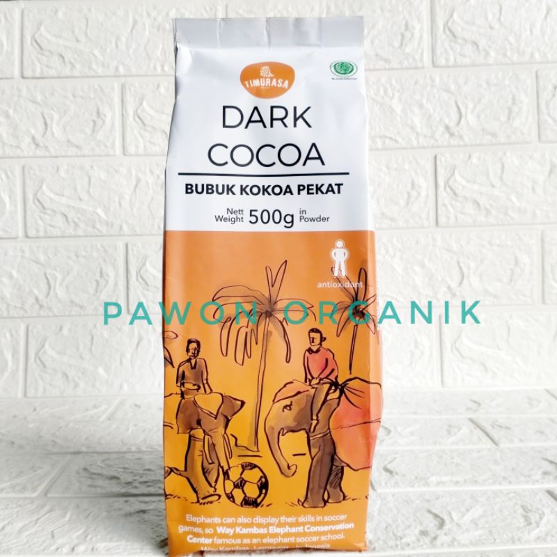 Timurasa Cocoa Powder Dark Bubuk Coklat Cokelat 500gr