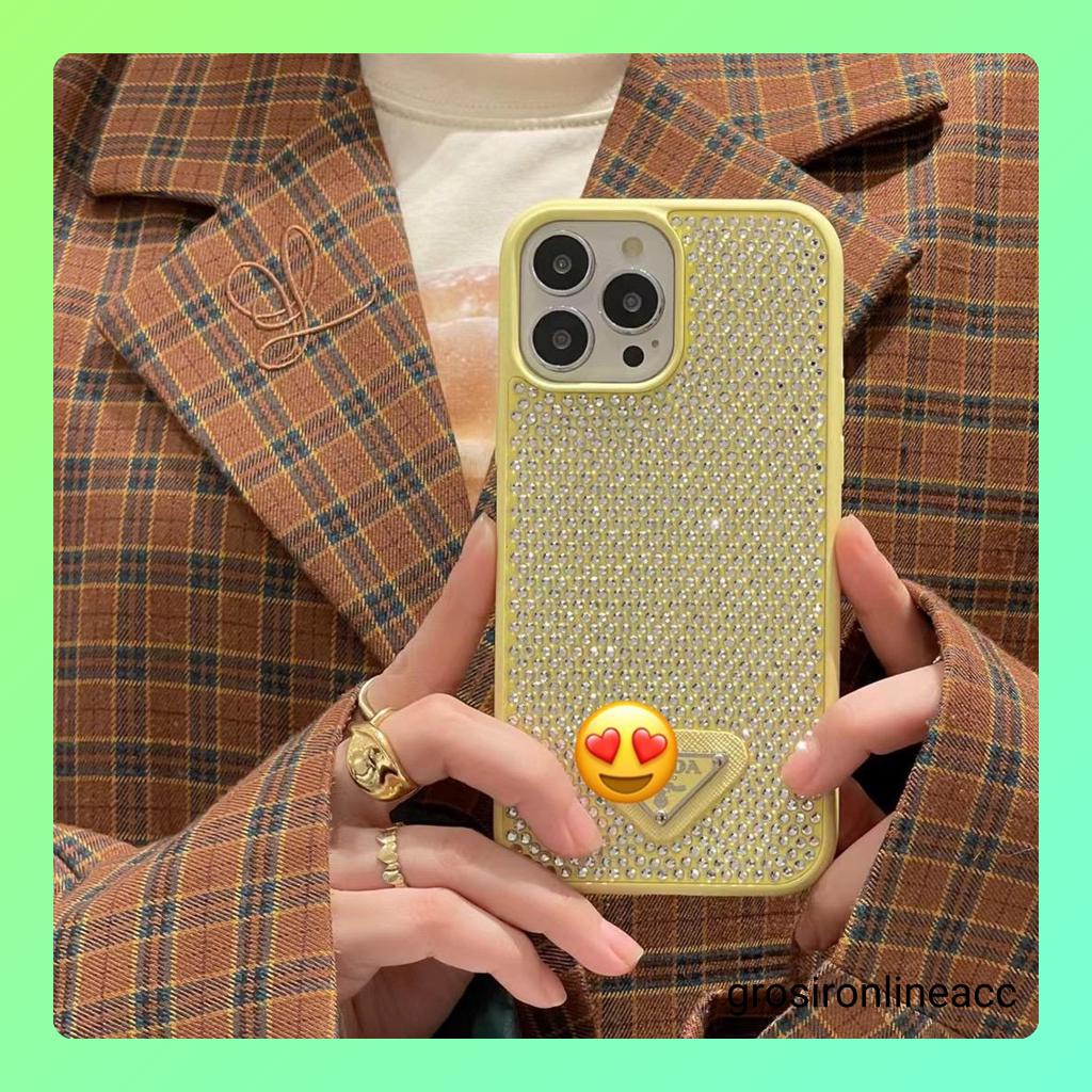 Case bling berlian FJ02 mewah gaya eropa amerika Sling Chain for iphone 12 13 14 Pro Max 14+ Plus 14Plus DY18