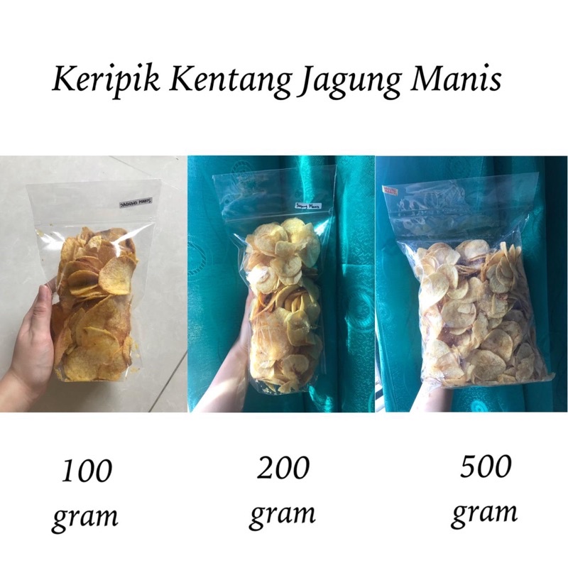

KERIPIK KENTANG JAGUNG MANIS