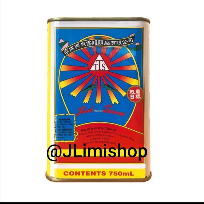 

Kecap ikan matahari TTS No.1 750ml