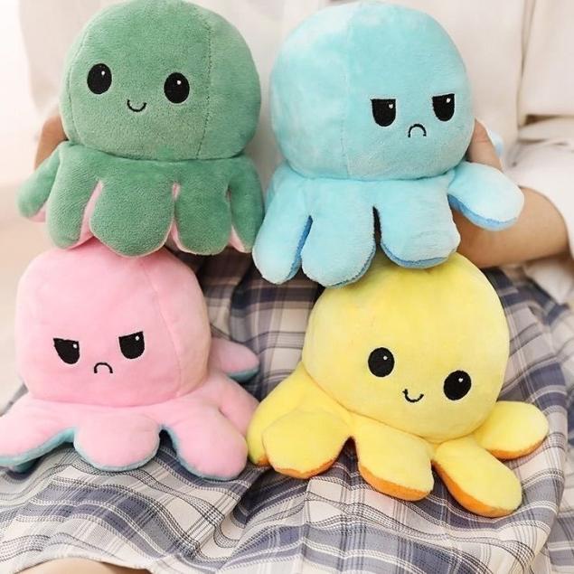 BONEKA GURITA BOLAK BALIK - BONEKA OCTOPUS - BONEKA GURITA VIRAL