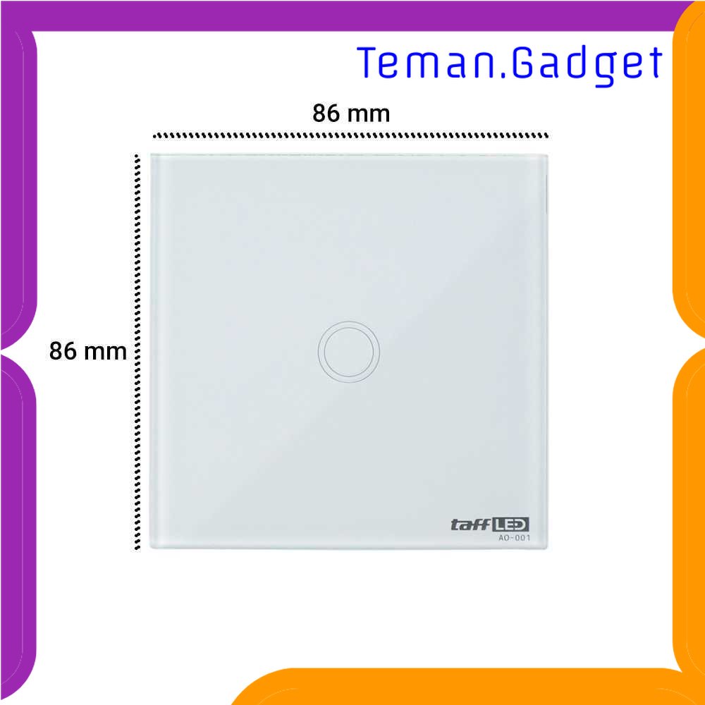 TG-LMP TaffLED Saklar Lampu Luxury Touch LED Light Panel - AO-001