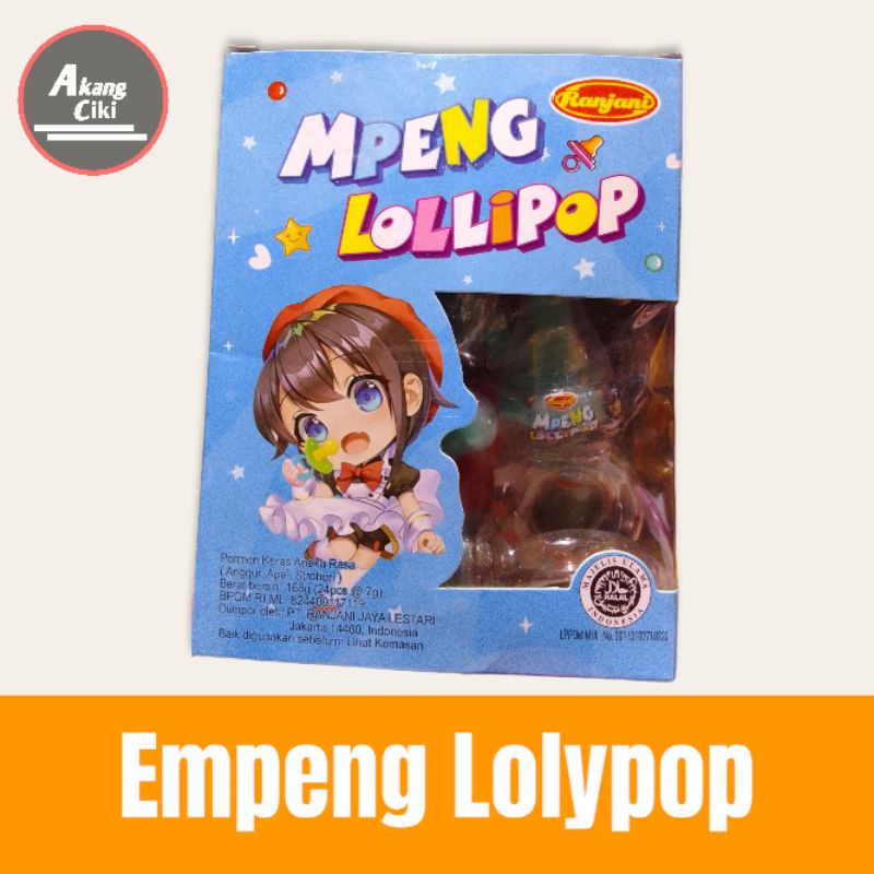 

PERMEN KERAS EMPENG LOLYPOP 30 PCS