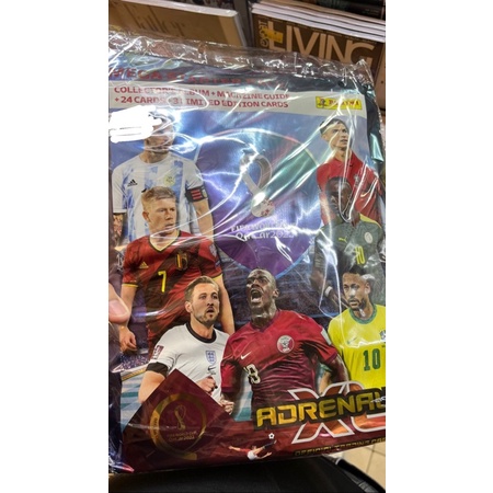 Album Map Kartu Bola Adrenalyn XL World Cup Piala Dunia 2022 Starter Pack