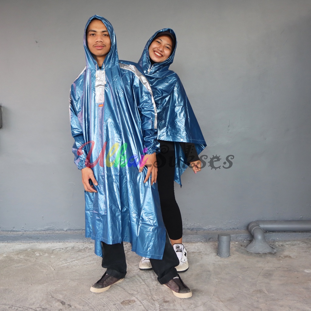 Elmondo Raincoat Jas Hujan Ponco Dewasa Pria Wanita Murah - Motor Elmondo Funtastic 2 in 1 Batman