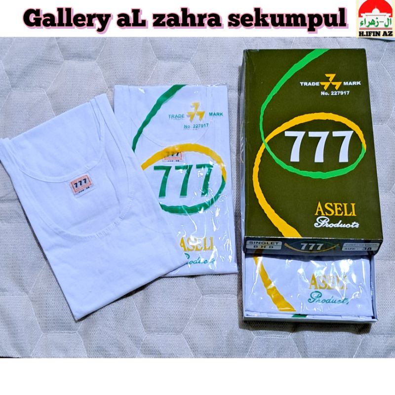 SINGLET 777 PRIA KAOS SINGLET DALAMAN