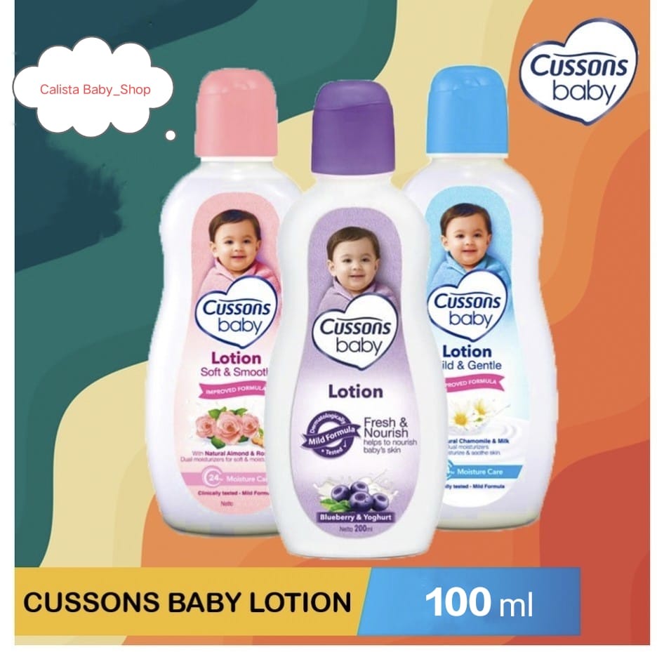 CUSSONS BABY LOTION 100ML - 200ML /BODY LOTION BAYI