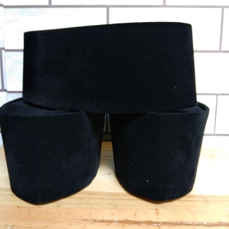 TREND KEKINIAN Peci hitam nasional POLOS AC & NON AC songkok nasional kopiah nasional peci hitam son