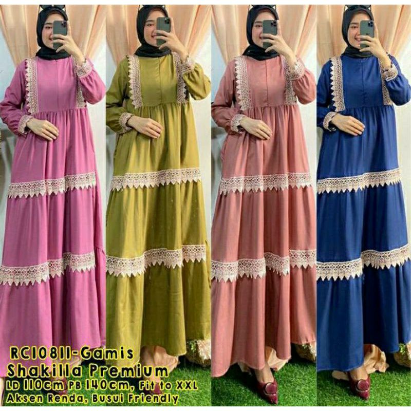 DRESS RENDA BY TIFFANY PREMIUM TERMURAH