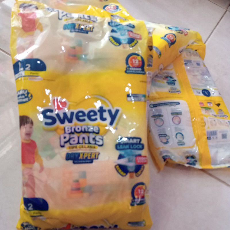 Sweety bronze pants L2 ( 1sachet isi 2)