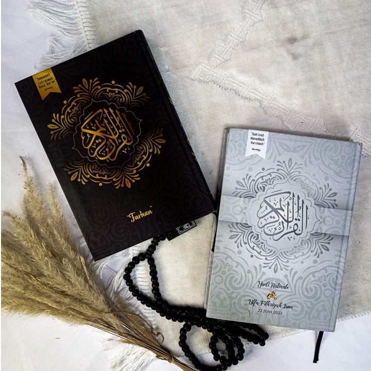 Alquran Custom Nama Murah A5 | Al-Quran Custom Nama Untuk Pernikahan A5 | Alquran Custom Nama By AssalwaQuran A5