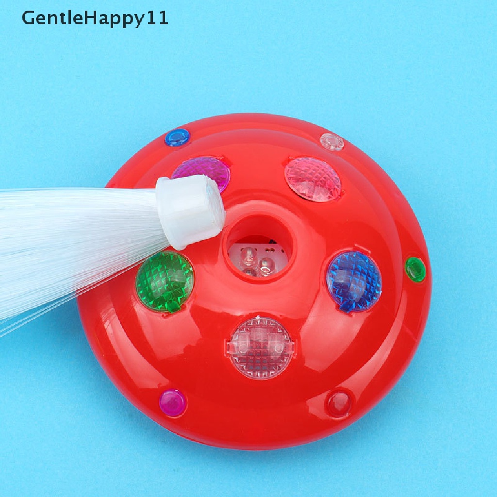 Gentlehappy Colorful LED Fiber Nightlight Lamp Lampu Malam Romantis Cahaya Bercahaya Mainan id