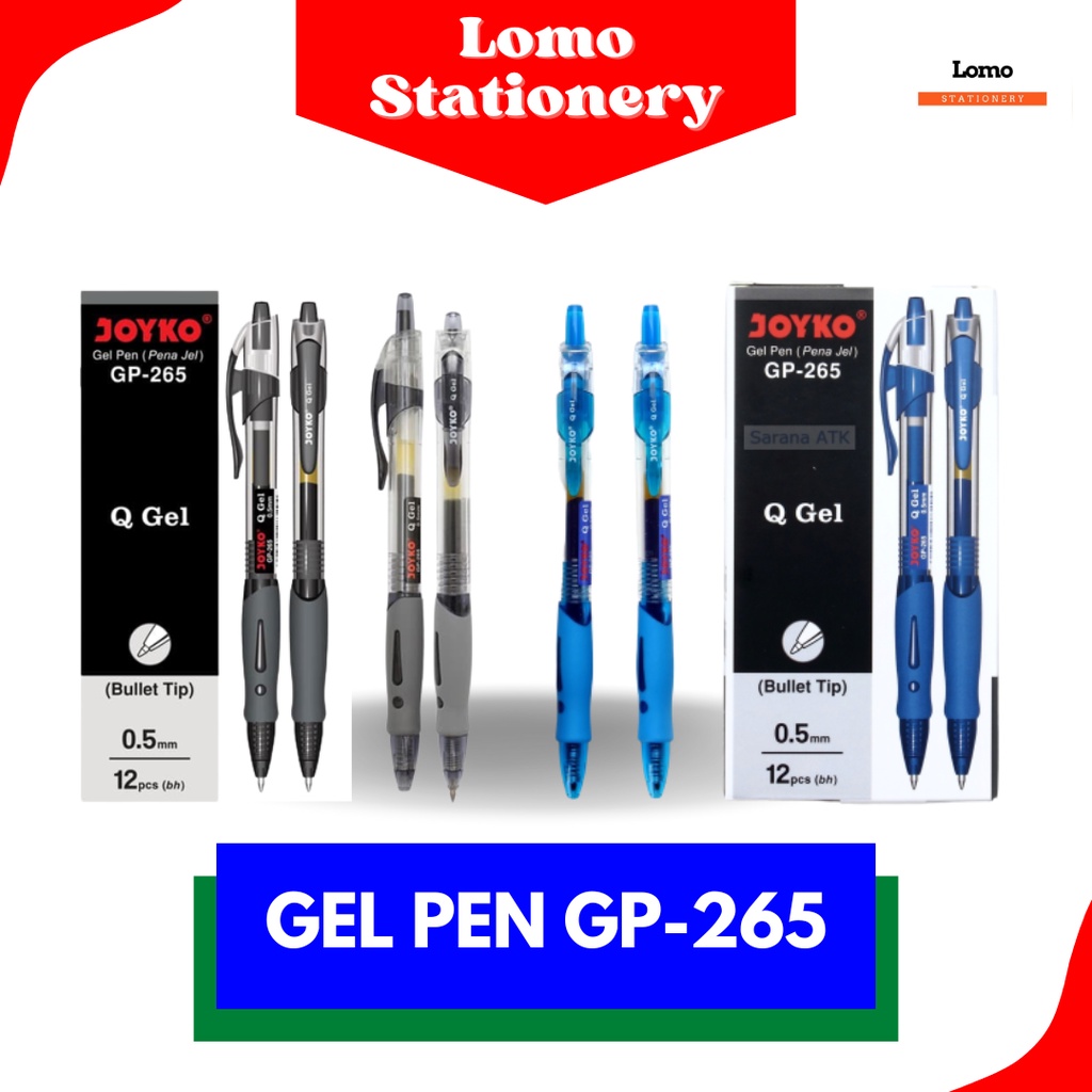 

Pulpen Gel Joyko GP-265 0.5 mm