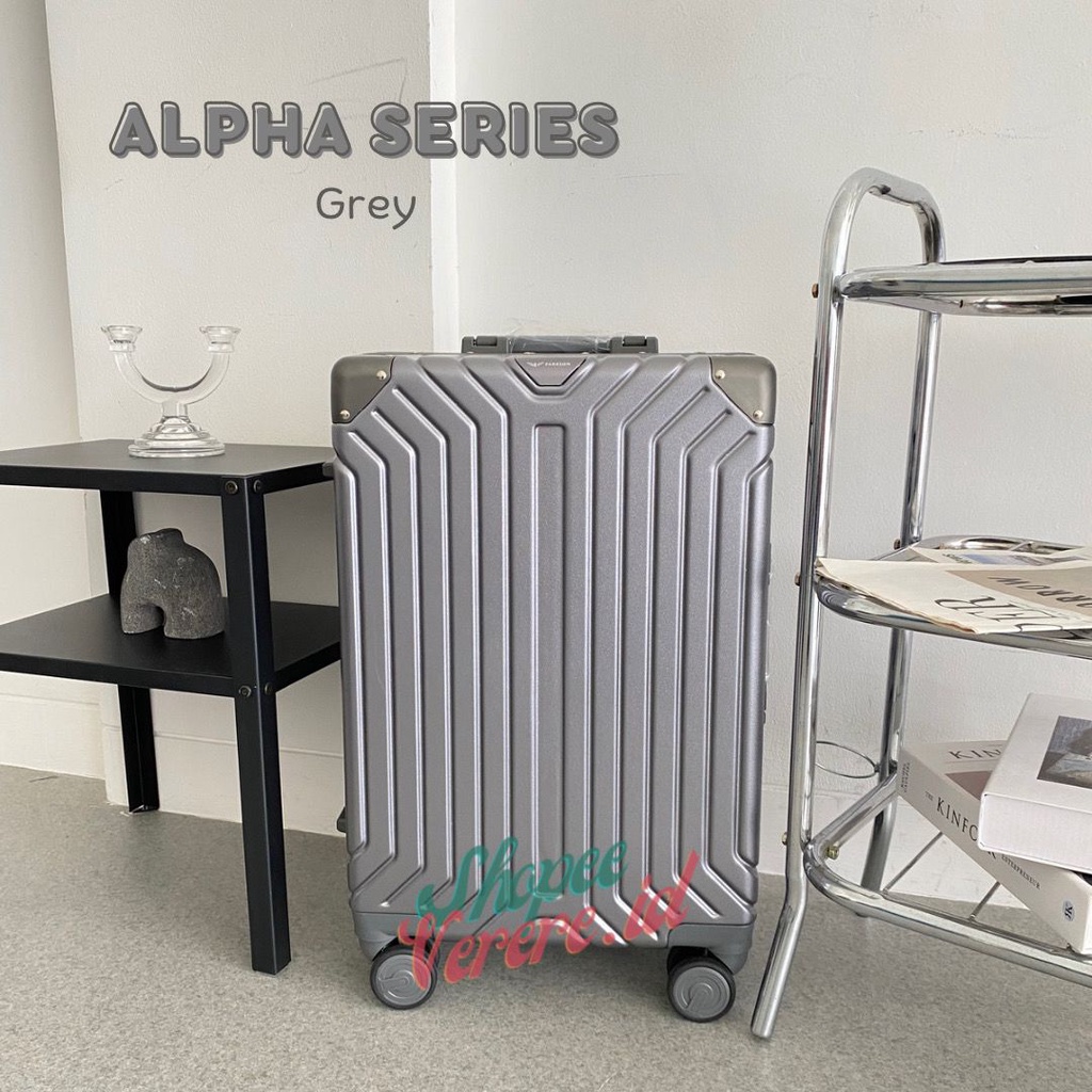 Koper Parkson ALPHA Series Cabin 20 Inch dan Koper Bagasi 24 Inch TSA Lock Frame Alumunium Suitcase