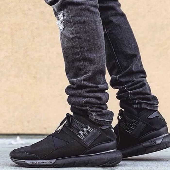 Sepatu Adidas Qasa Y3 Yohji Yamamoto High Black Premium Original #Original