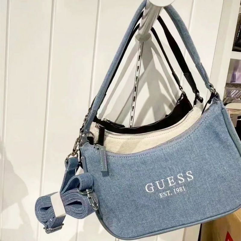 8.8 SALE | GUESS Denim Shoulder Bag