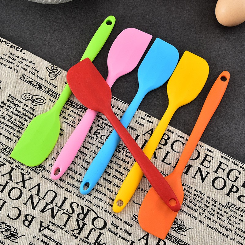 Alibaba1688 Sodet Silikon Pencampur Mentega/ Memasak Baking Spatula / Spatula Tahan Panas