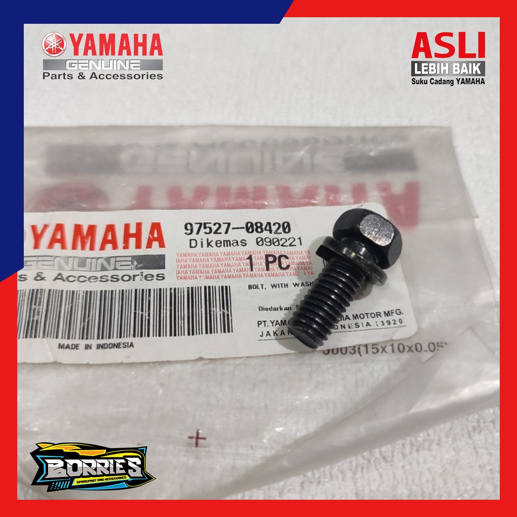 BAUT FOOT STEP BARSTEP DEPAN YAMAHA FIZR F1ZR F1Z FIZ FORCE 1 ORI ORIGINAL YAMAHA 97527-08420