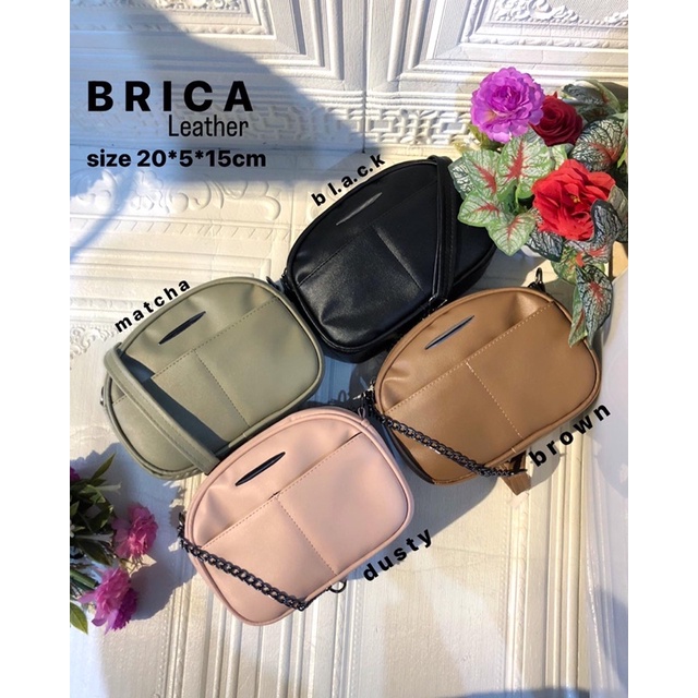 BRICA LEATHER / AQILLA BAGS / TAS SLEMPANG