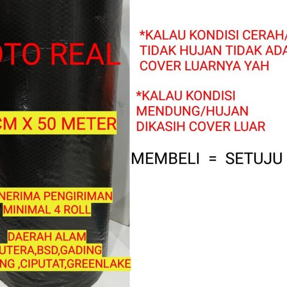 

Bubble Wrap Roll Hitam - BENING 90CM*50M