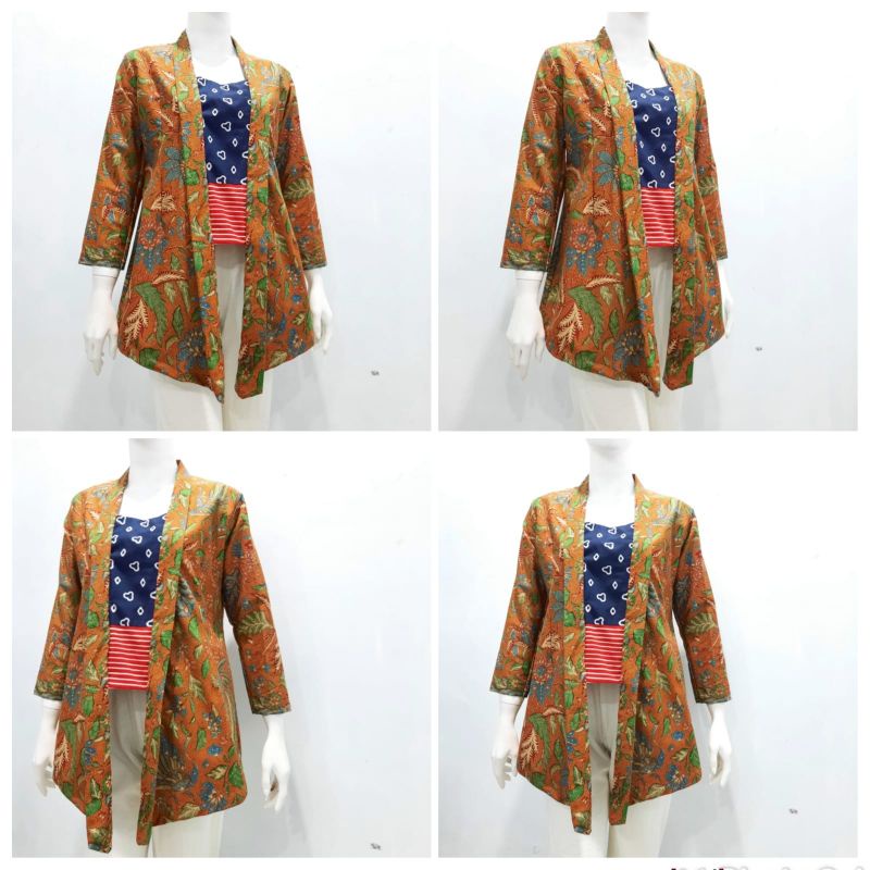 Blus kutu baru tiga negri batik solo blus batik