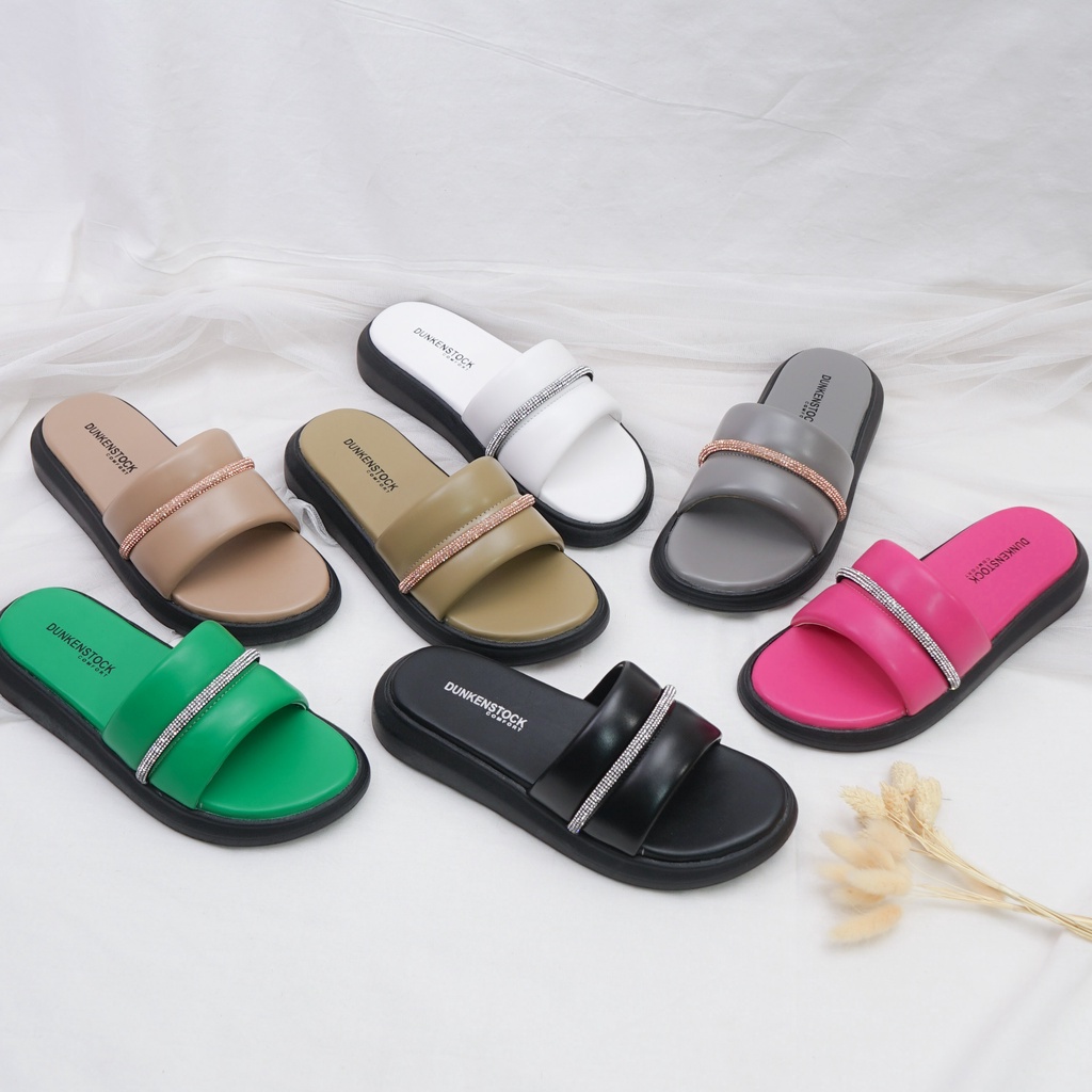 DUNKENSTOCK TIPE AGNES Sandal Kokop Selop Wanita Stylish Dan Nyaman