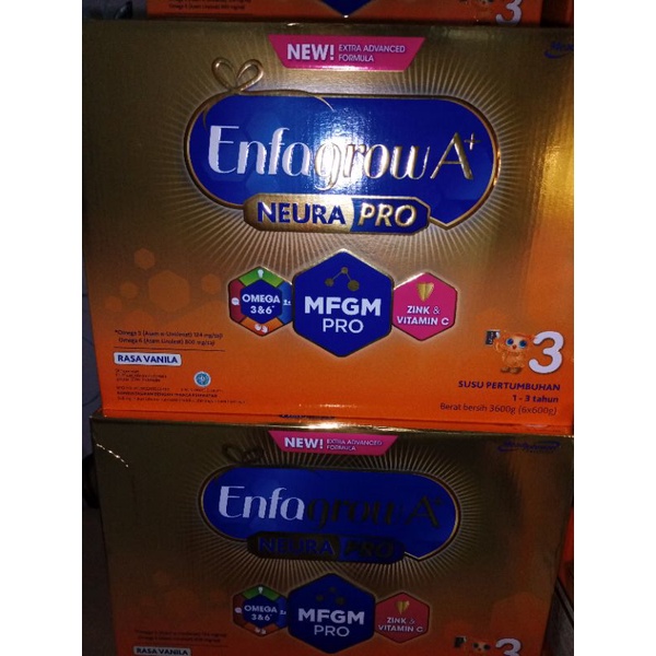 Enfagrow A+ 3 3600gr VANILA - TERMURAH