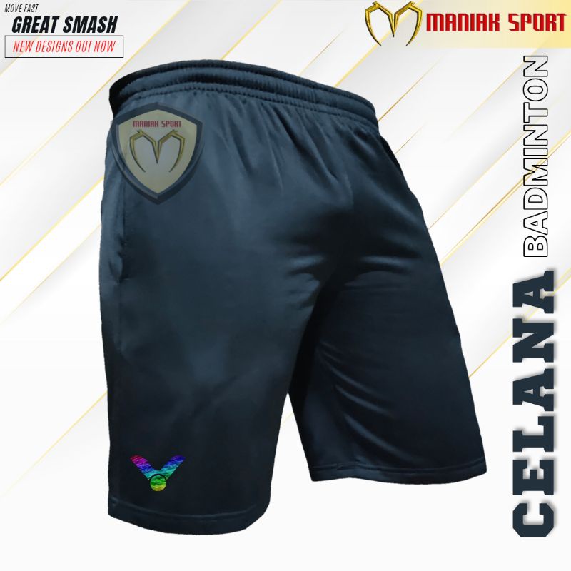 CLB-DDR - CELANA BADMINTON/CELANA BULUTANGKIS BAHAN DIADORA PREMIUM SABLON DTF