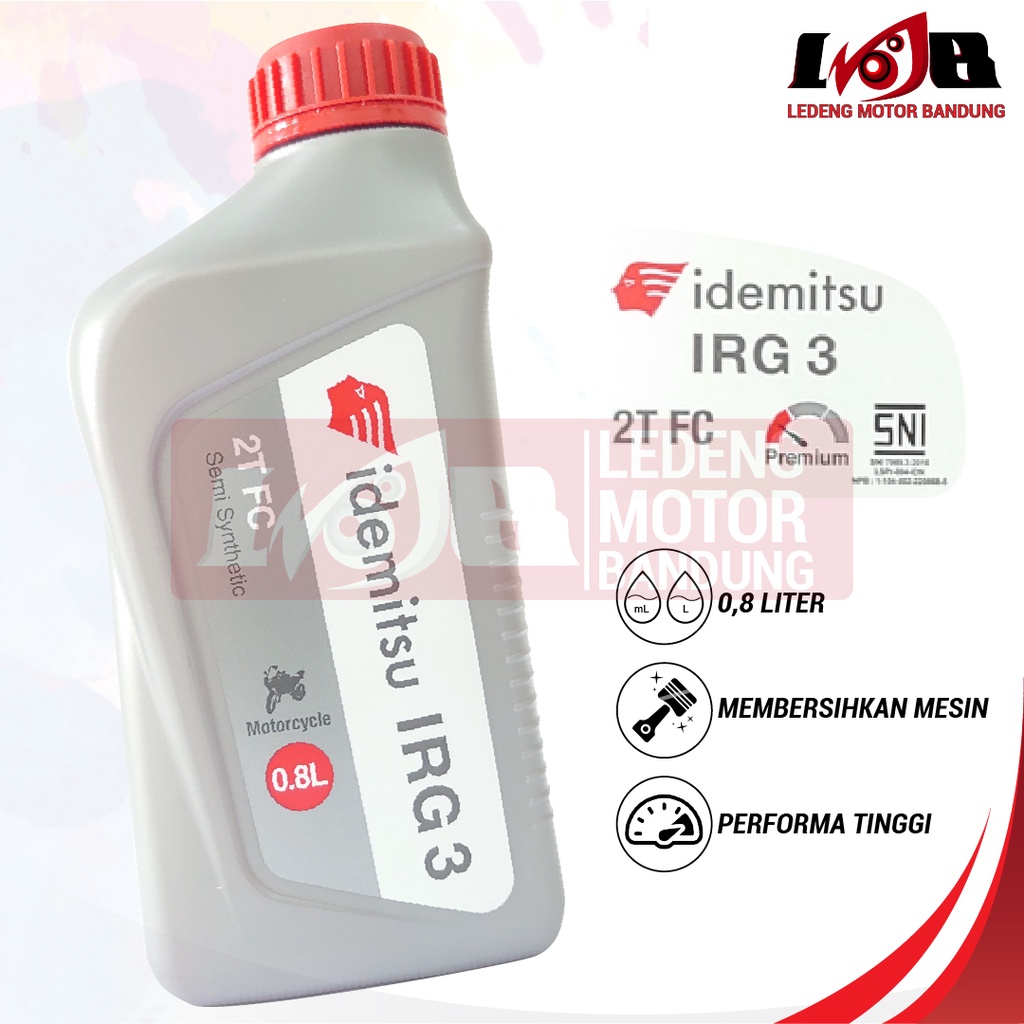 Oli Samping 2T Idemitsu Racing 2 Tax Semi Synthetic 800ml