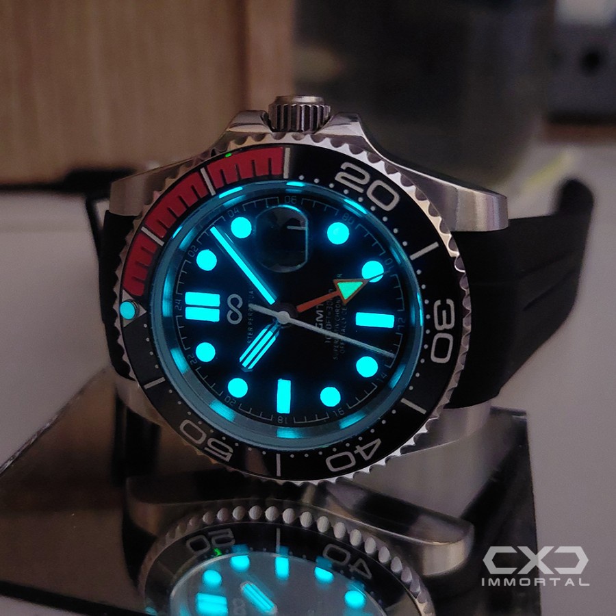 rolex automatic HOMAGE PARNIS GMT custom by CXD IMMORTAL original