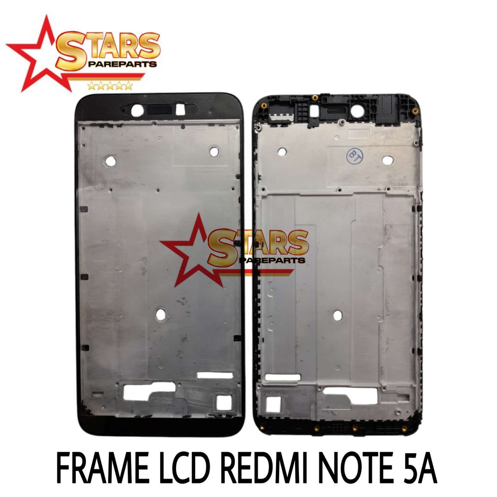 FRAME LCD / TULANGAN LCD / TATAKAN TENGAH LCD / BEZZEL MIDDEL XIAOMI REDMI NOTE 5A ORI COPOTAN MULUS