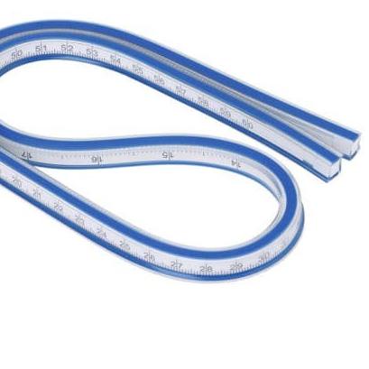 Flexible Curve Ruler - Penggaris Jahit Lengkung Flexible CT-60