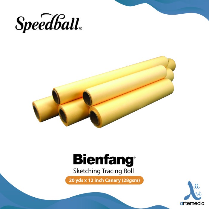 

[COD AKTIF] Bienfang Canary 20yds x 12inch Sketching & Tracing Paper Roll Kertas