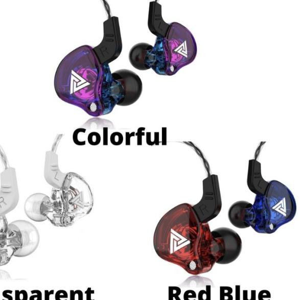 QKZ AK6 Sport Earphone with Mic - Colorful