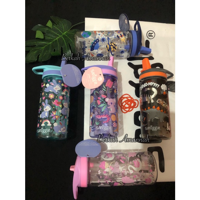 smiggle drink bottle original/smiggle junior bottle/botol minum smiggl