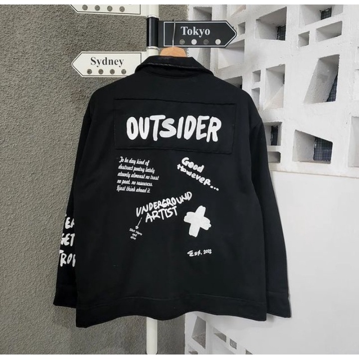 Sweater Wanita Grosir Berkualitas - Outsider jacket