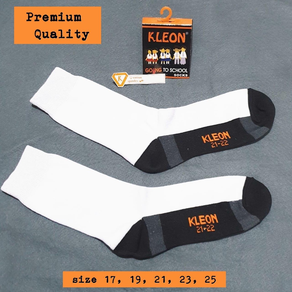 Kaos Kaki Anak Sekolah Exclusive - Kleon - Student sock TK SD SMP SMA