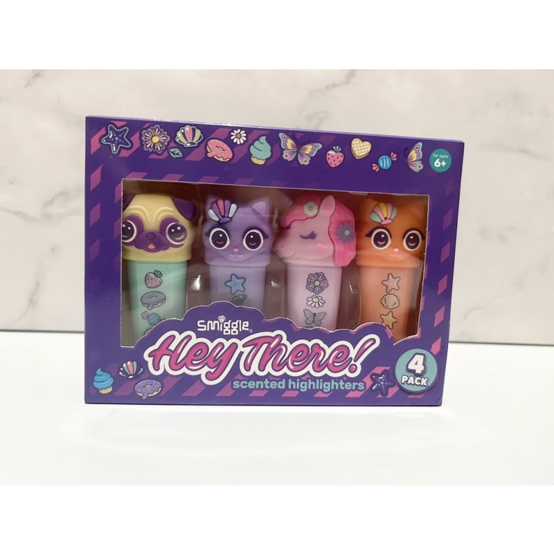 

Smiggle Scented Highlighter 4in1