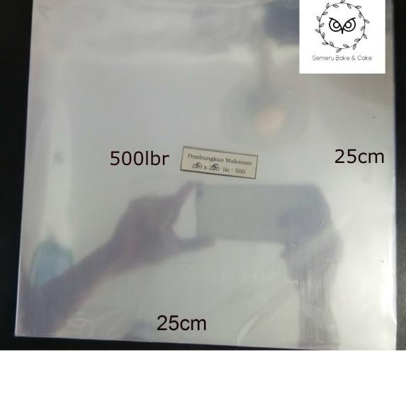 

PLASTIK OPP UKURAN 25CMX25CM ,LEMBARAN BUKAN BENTUK KANTONG!