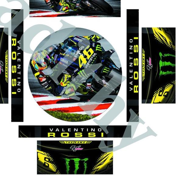 Stiker Tebok LoveBird - VR46 GP19